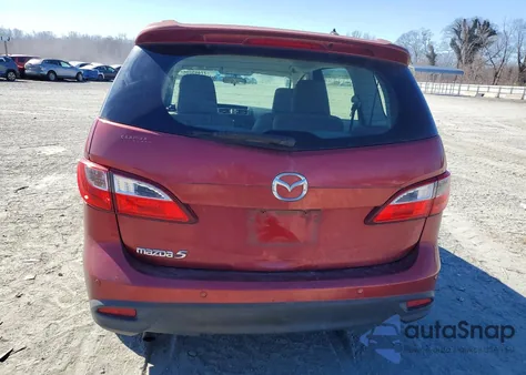 2014 Mazda 5 Touring z USA, uszkodzony, nr VIN JM1CW2CL2E0165925